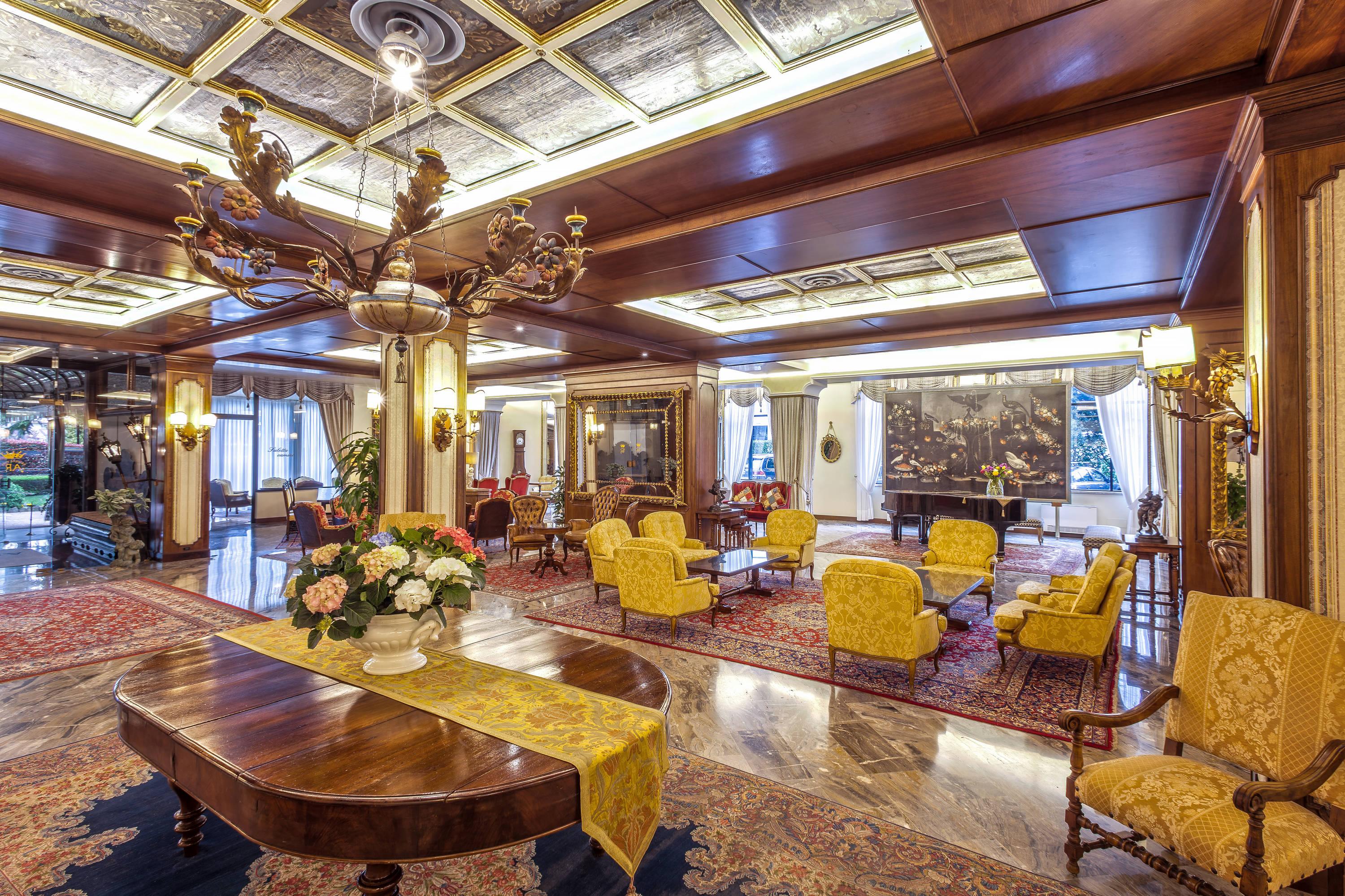 Abano Ritz Hotel Terme Abano Terme Esterno foto Lobby